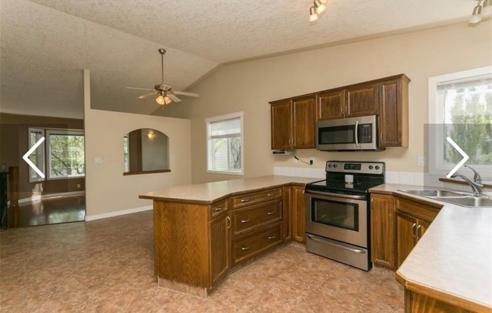 Painting kitchen cupboards