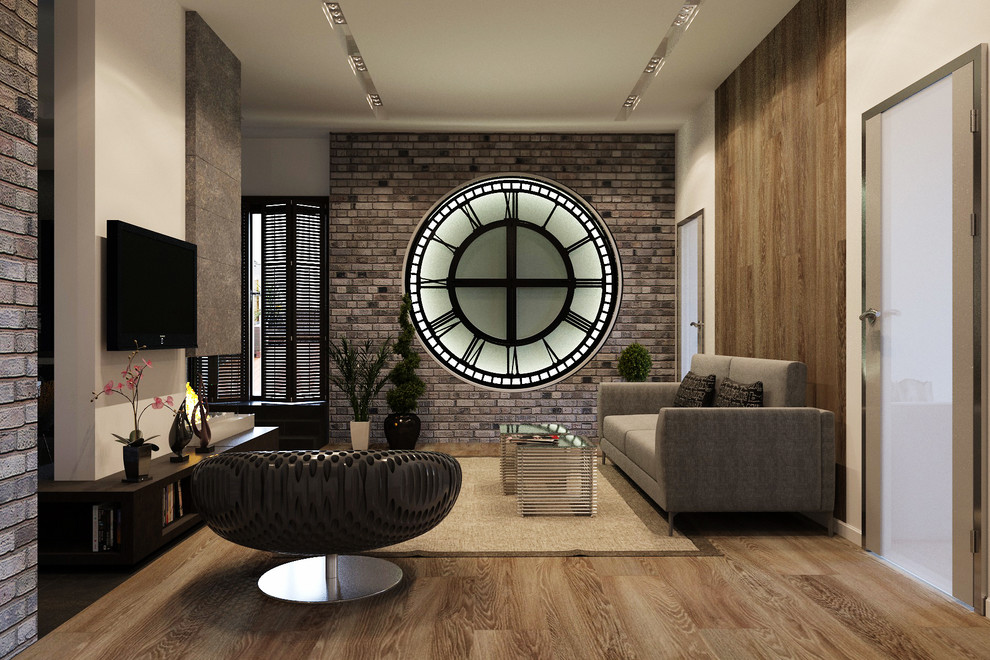 пентхаус в стиле лофт