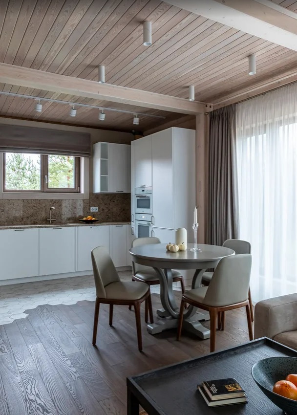 Гостевой дом из клееного бруса 166м2