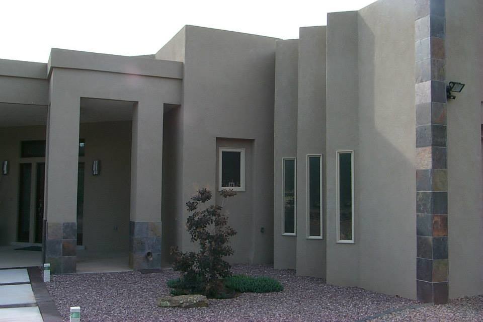 Contemporary exterior in Albuquerque.
