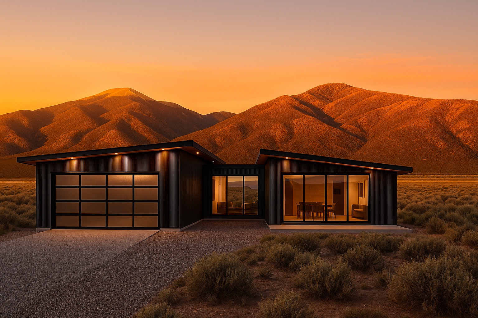 Contemporary Home Design In Taos NM