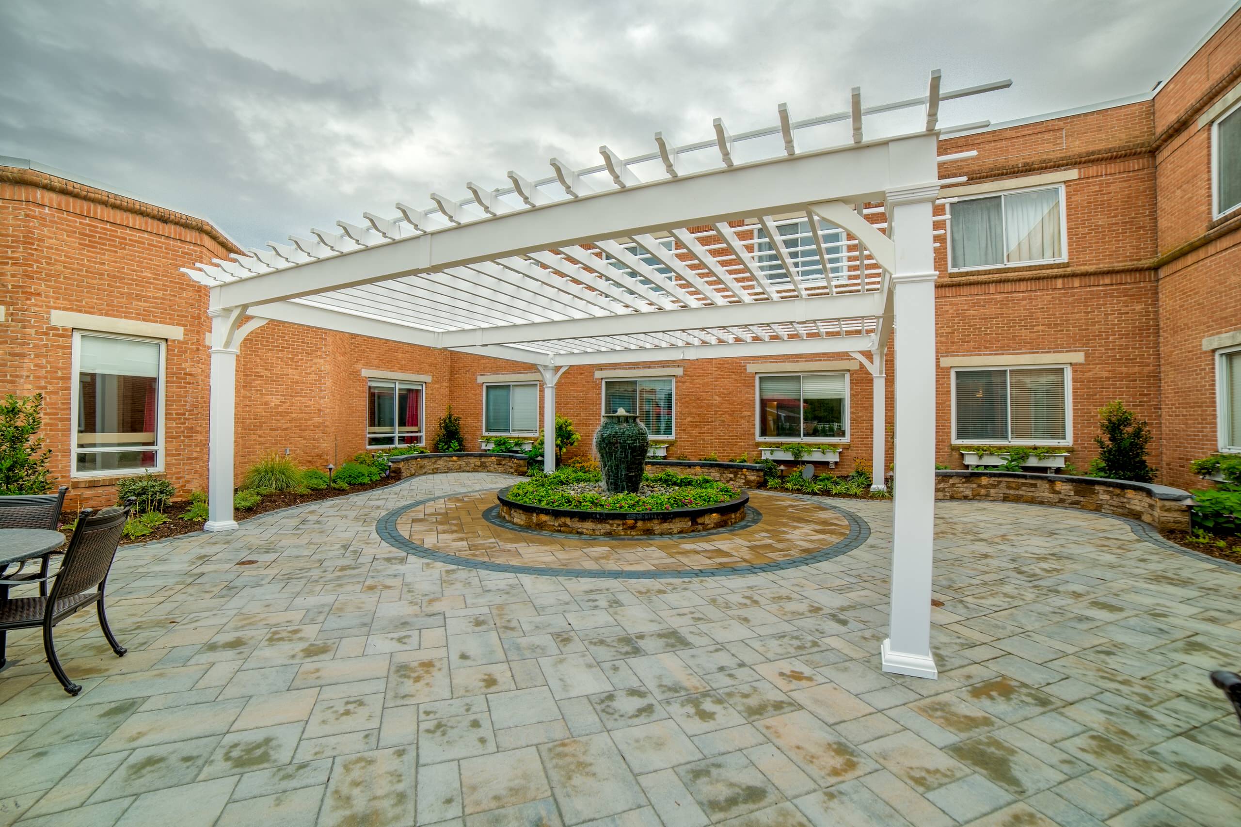 Weymouth Massachusetts Courtyard