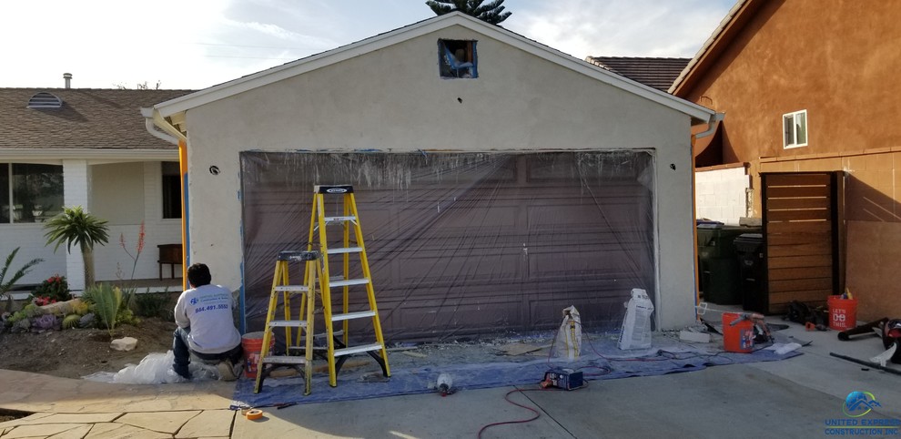 Stucco installation in North Hollywood