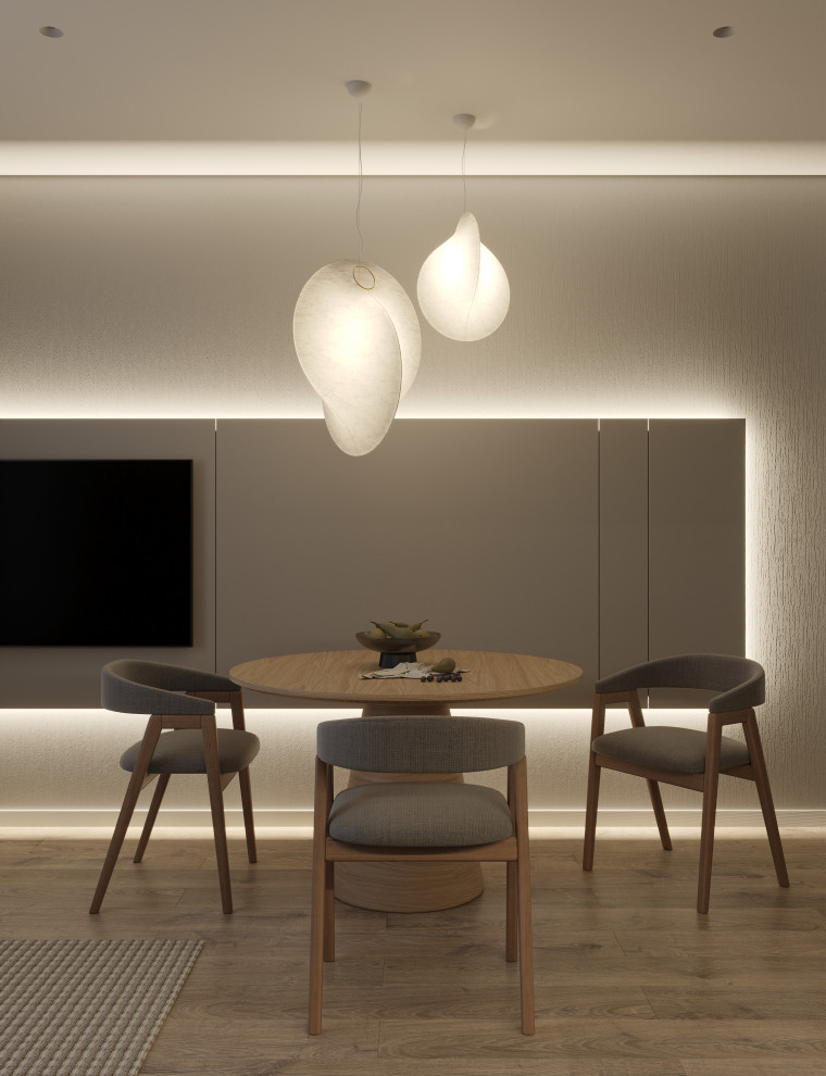 Проект квартиры для молодой семьи в Екатеринбурге.