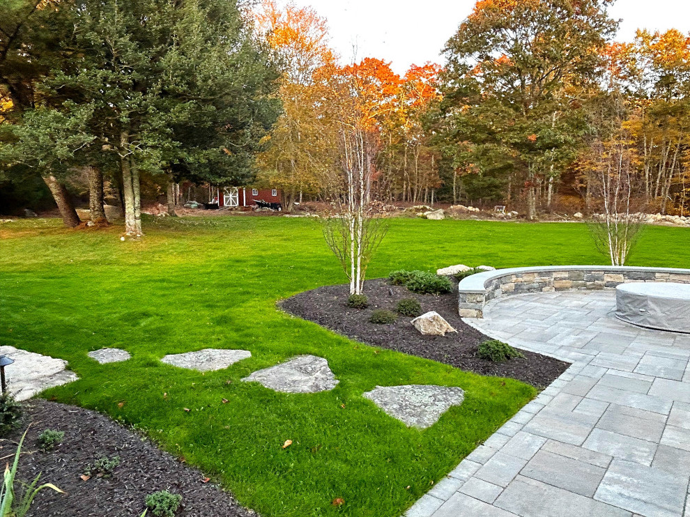 Family Time in Tiverton-Pool and Landscape Makeover
