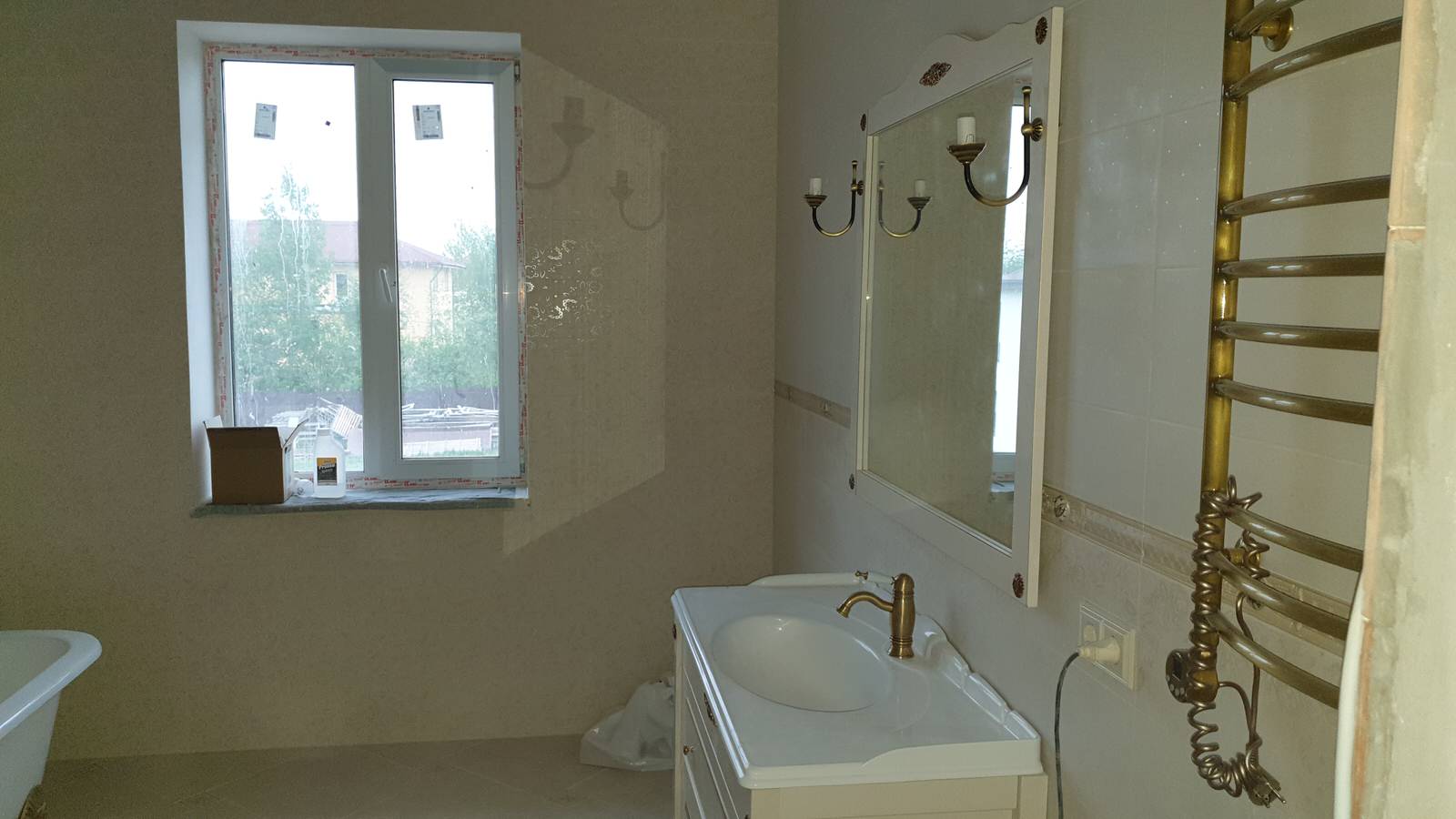 Отделка загородного дома Петродворец