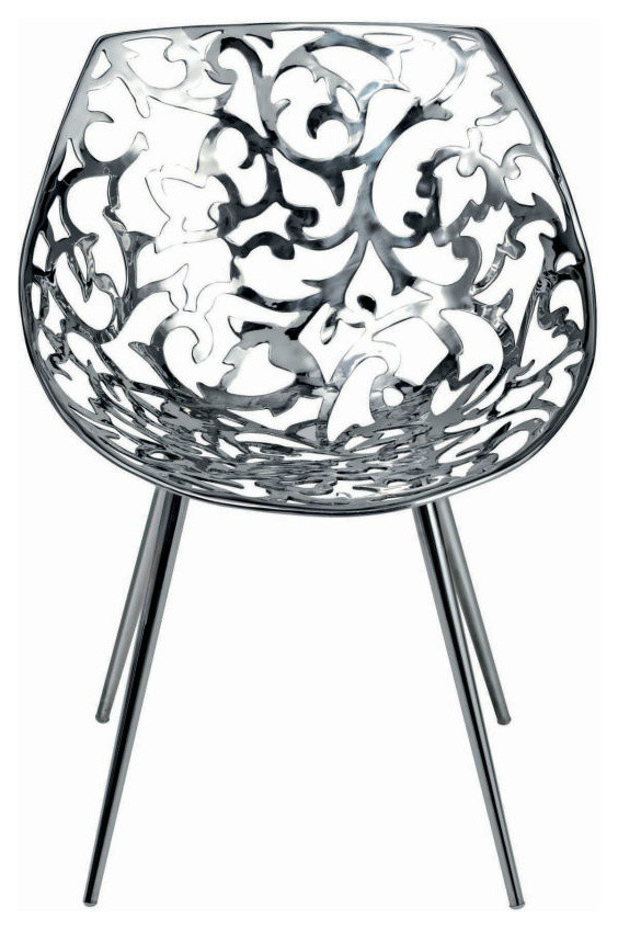 Miss Lacy Armchair Steel By Driade