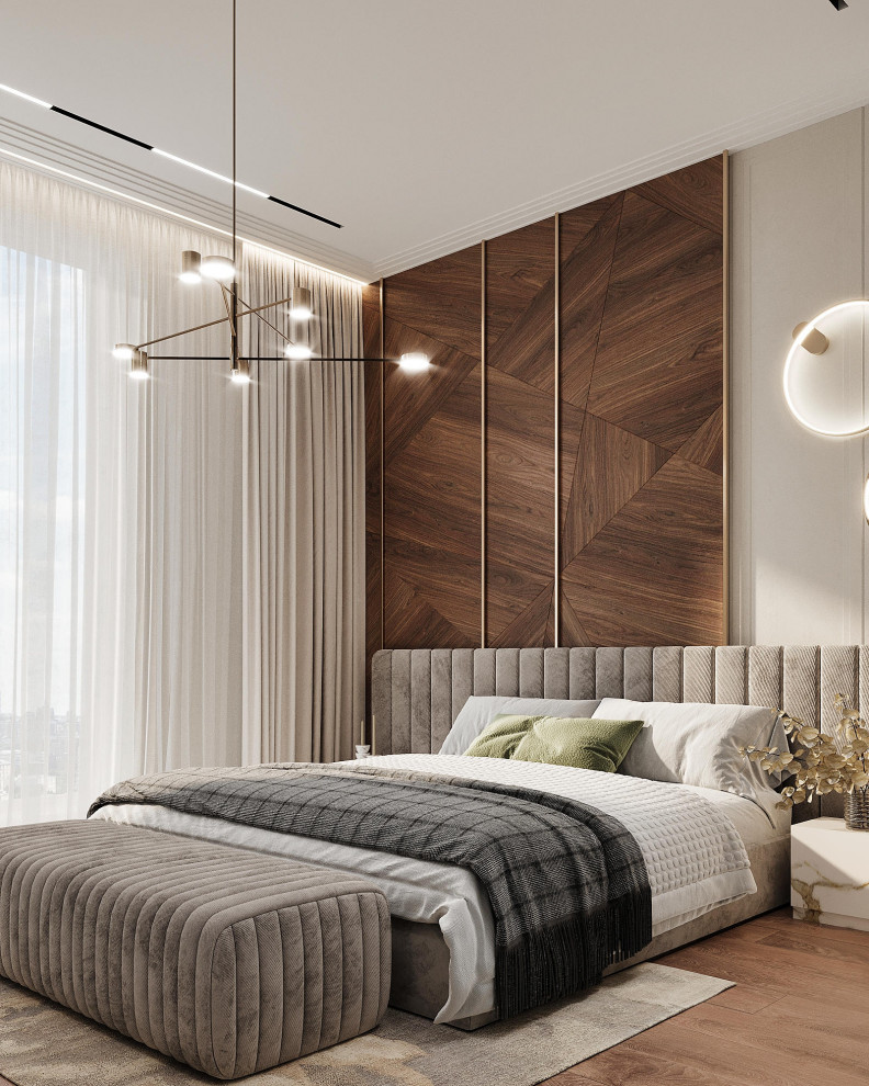 Легкая современная классика в дизайне квартиры для ЖК "Модум" - 97 м2