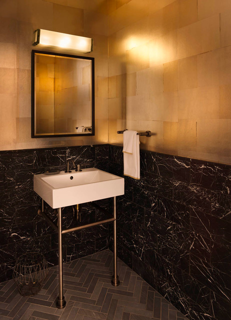 Sutton contemporary-cloakroom