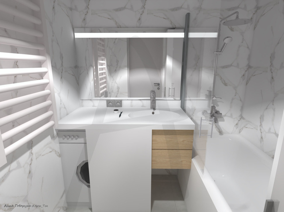 Двухэтажная квартира в мансардном этаже.