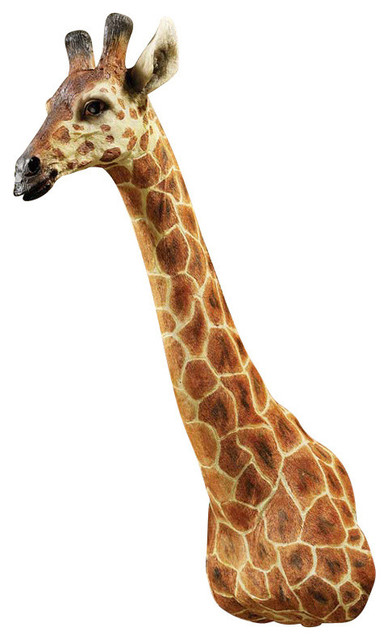 Design Toscano African Savanna Giraffe Wall Sculpture