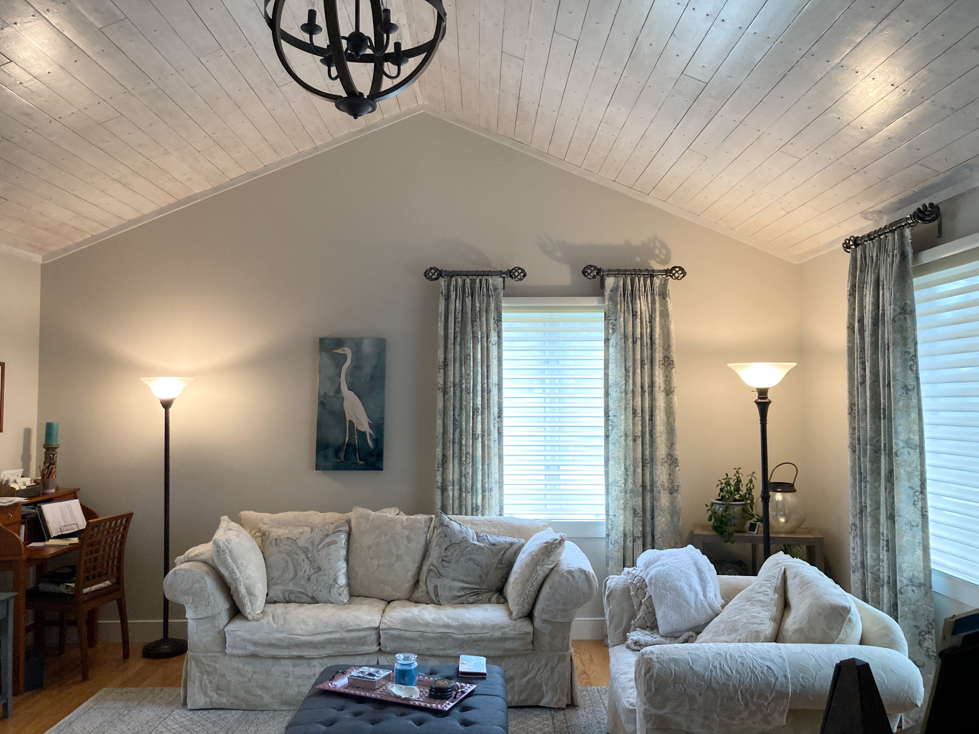 Coastal Linen Window Treatments