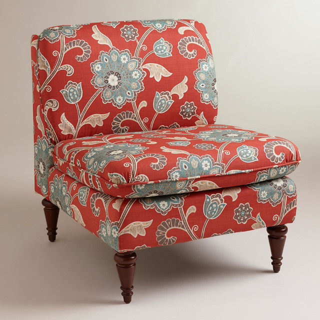 Spice Floral Ravenna Chair