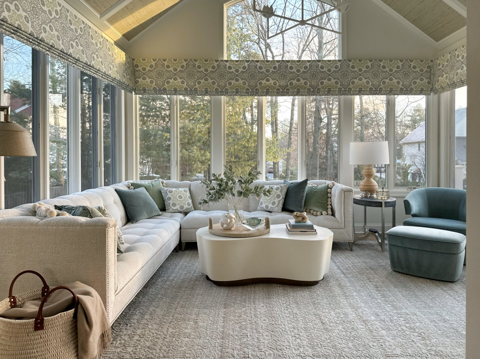 The Whole House Glow Up - Transitional - Sunroom - Philadelphia - by ...