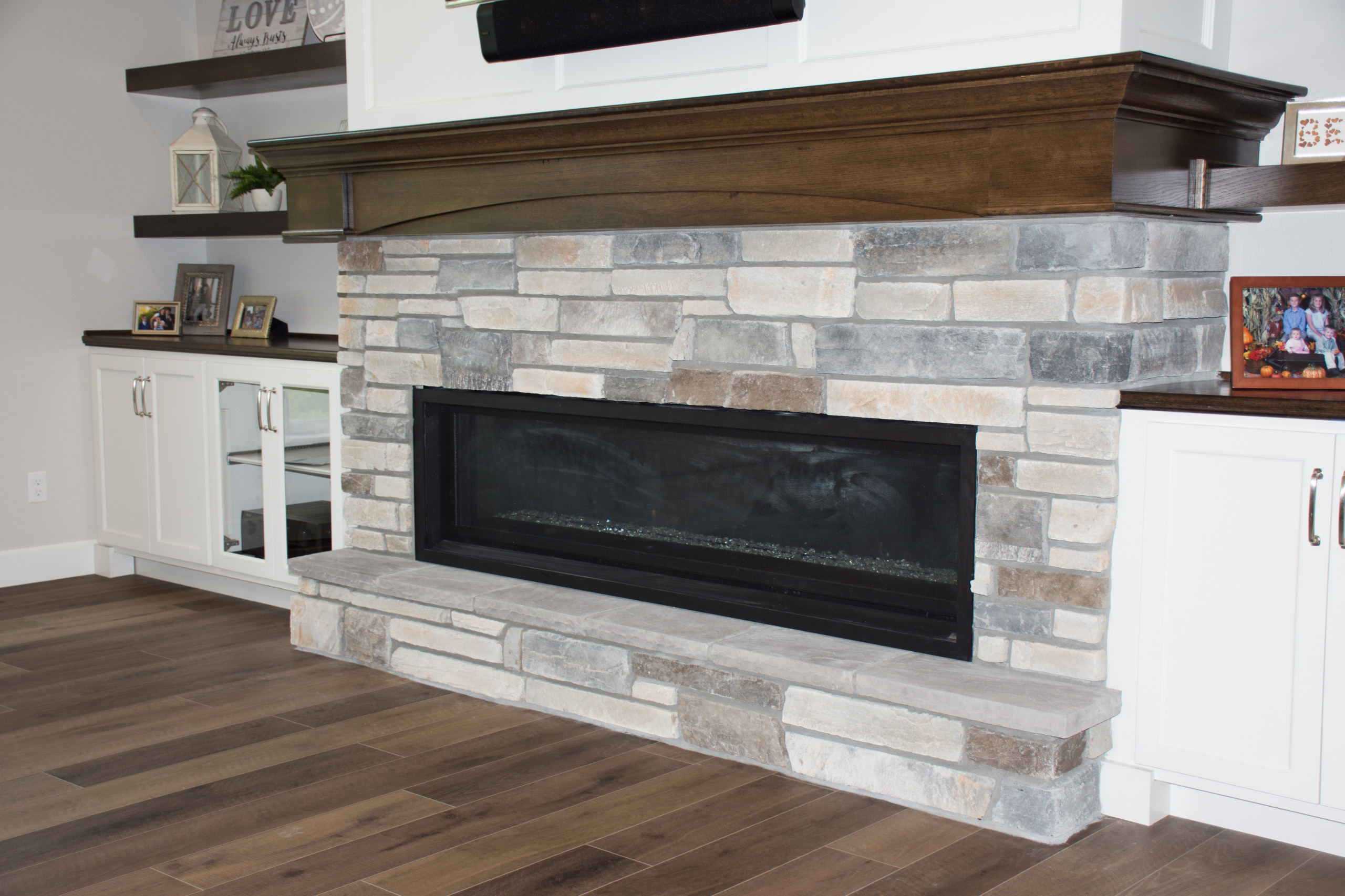 Belnap modern fireplace,