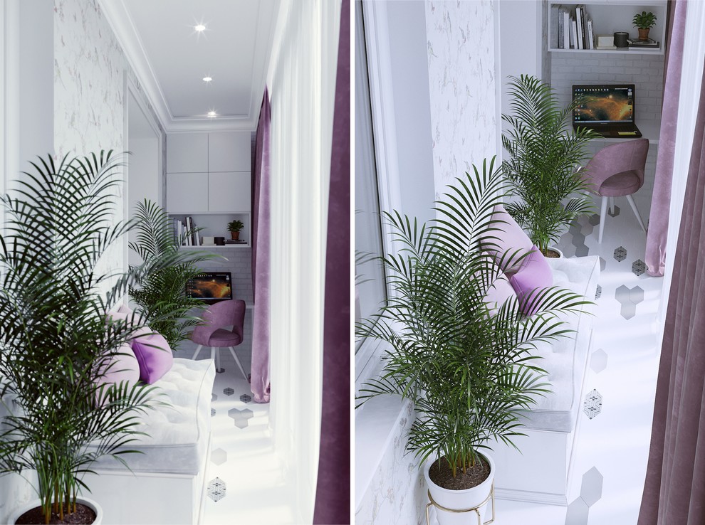 квартира в легкой неоклассике