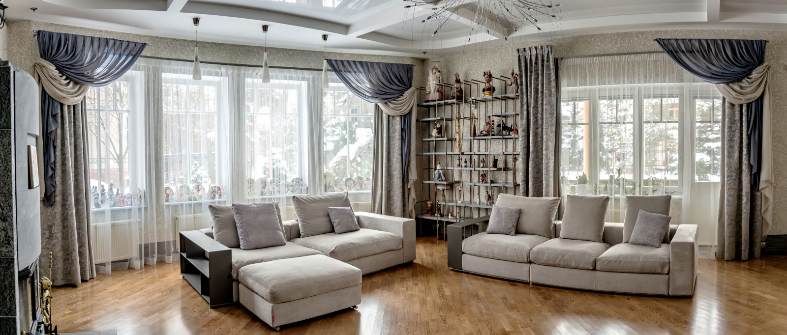 Гостиная в частном доме