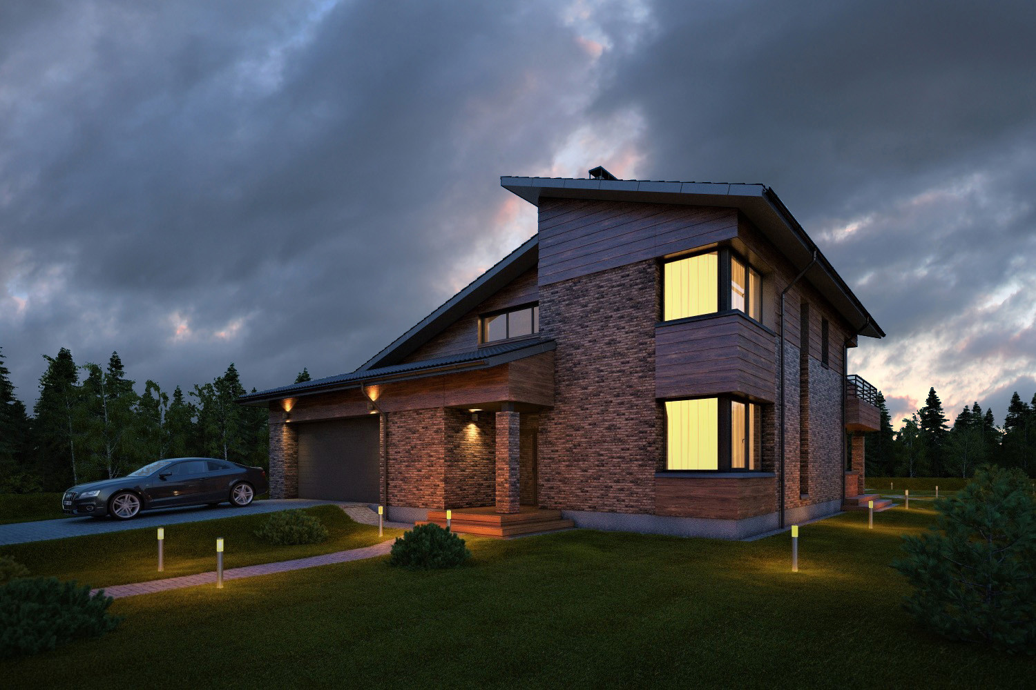 Exterior 3D vizualization