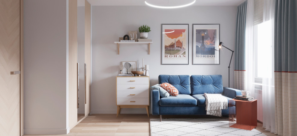 ДИЗАЙН ДВУХКОМНАТНОЙ КВАРТИРЫ 68 КВ.М