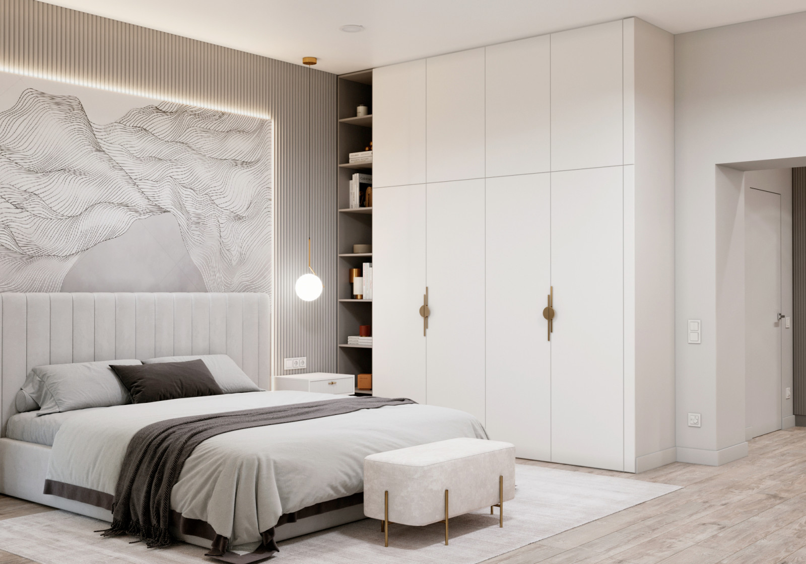 Дизайн-проект квартиры, площадью 48,37 м2