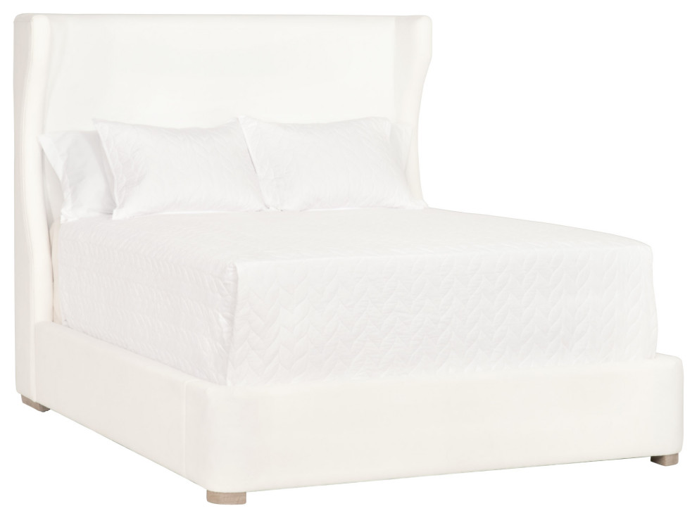 Platform Balboa Queen Bed LiveSmart PeytonPearl, Natural Gray Oak