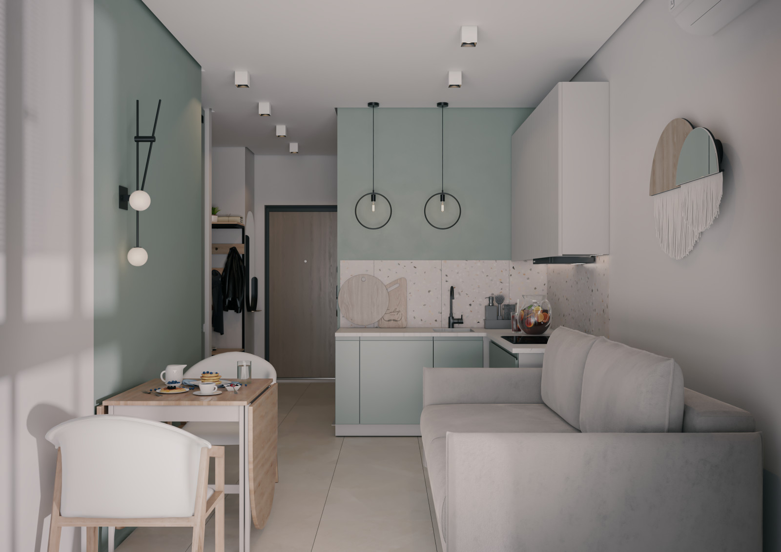 Однокомнатная квартира для молодой семьи