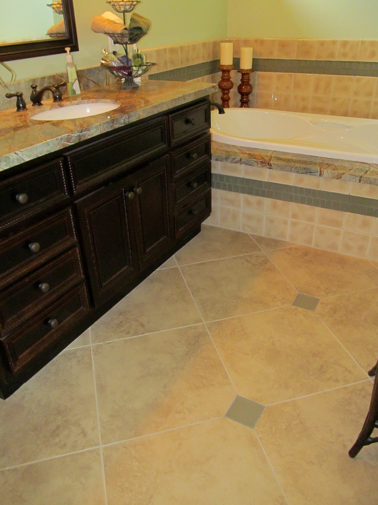 Inspiration for a transitional bathroom remodel in San Francisco