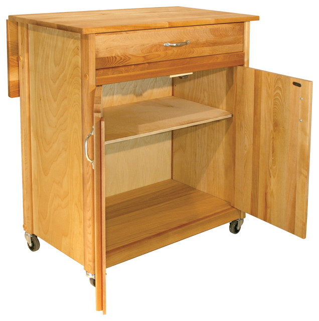 Mid Size 2 Door Cart With Drop Leaf Craftsman Kitchen Islands Mid Size 2 Door Cart With Drop Leaf
