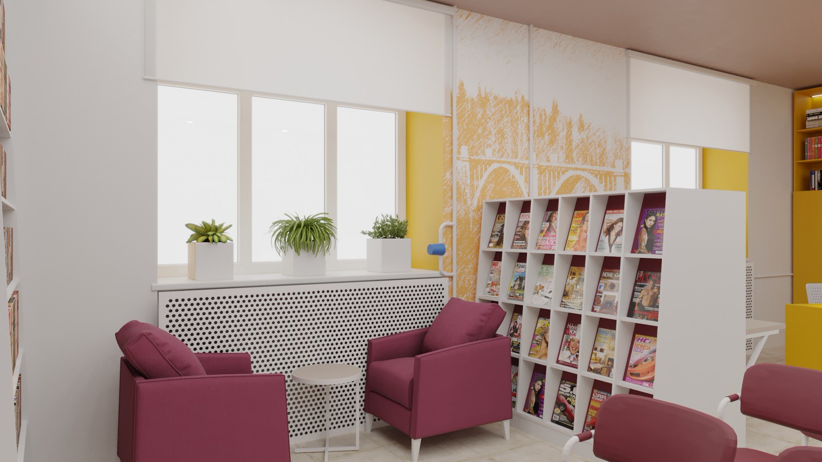 Центральная взрослая библиотека п. октябрьский Пермский край