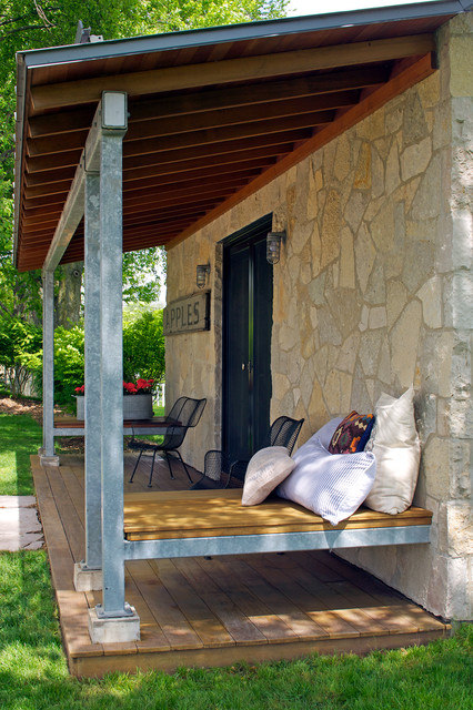 Eclectic Porch eclectico-porche