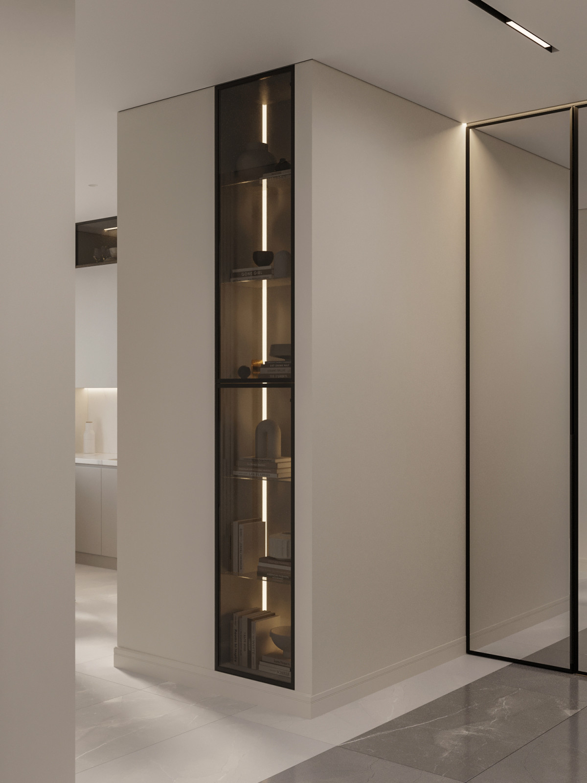 Современная квартира в Москве 78 м²