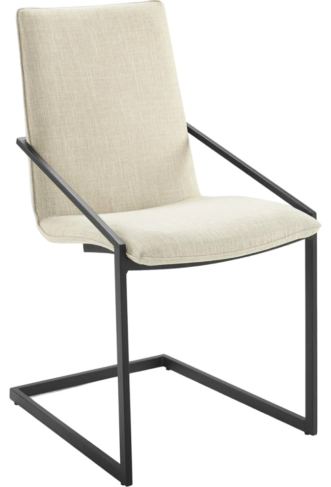 Metcalfe Dining Armchair Transitional Dining Chairs by HedgeApple