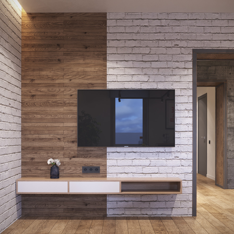 Дизайн квартиры в индустриальном стиле