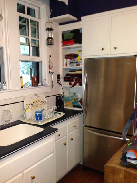 Kitchen Before transitional