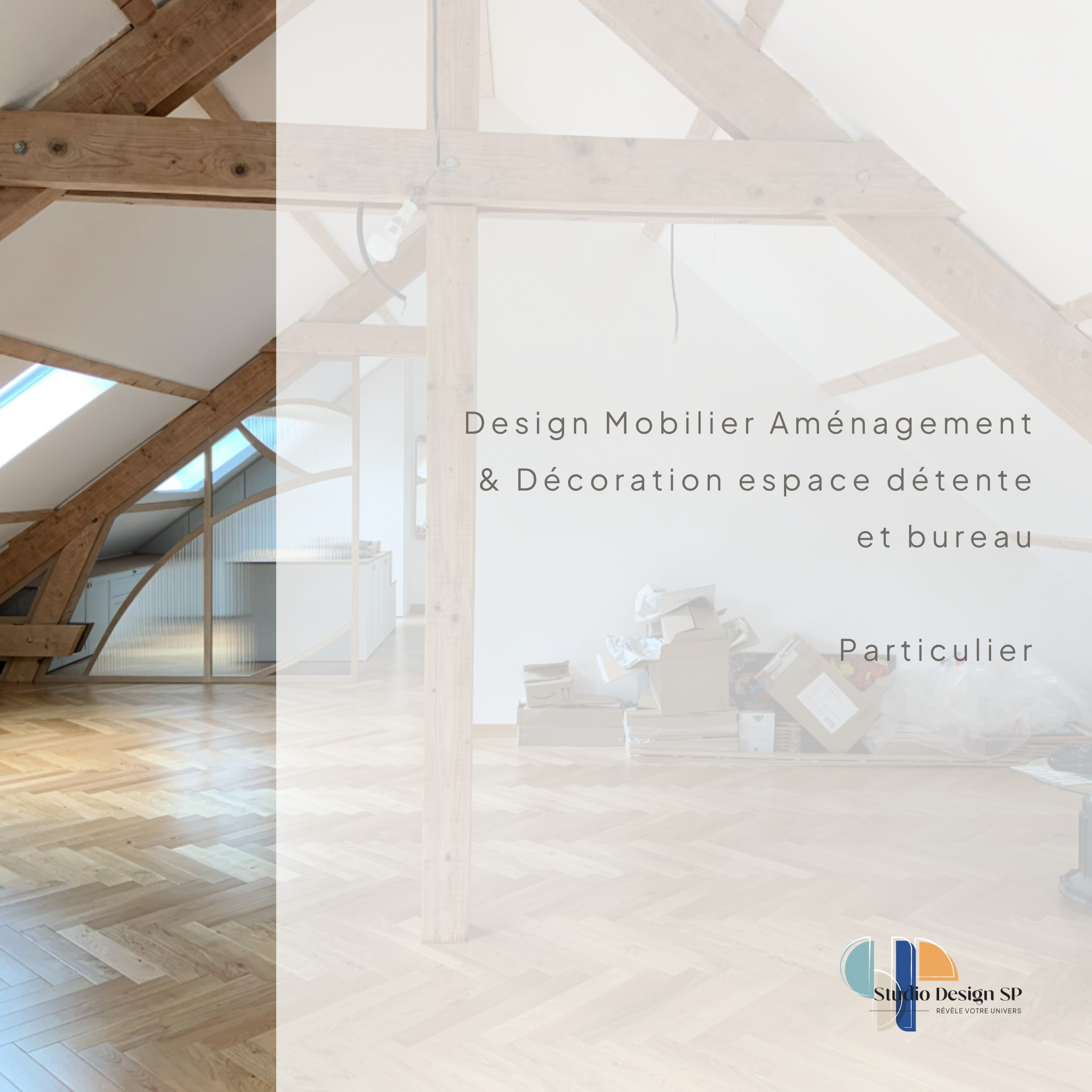 Design Mobilier Aménagement espace détente et bureau