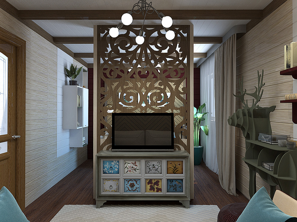 Детская. Вид на тв