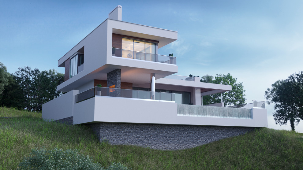 Дача на берегу озера