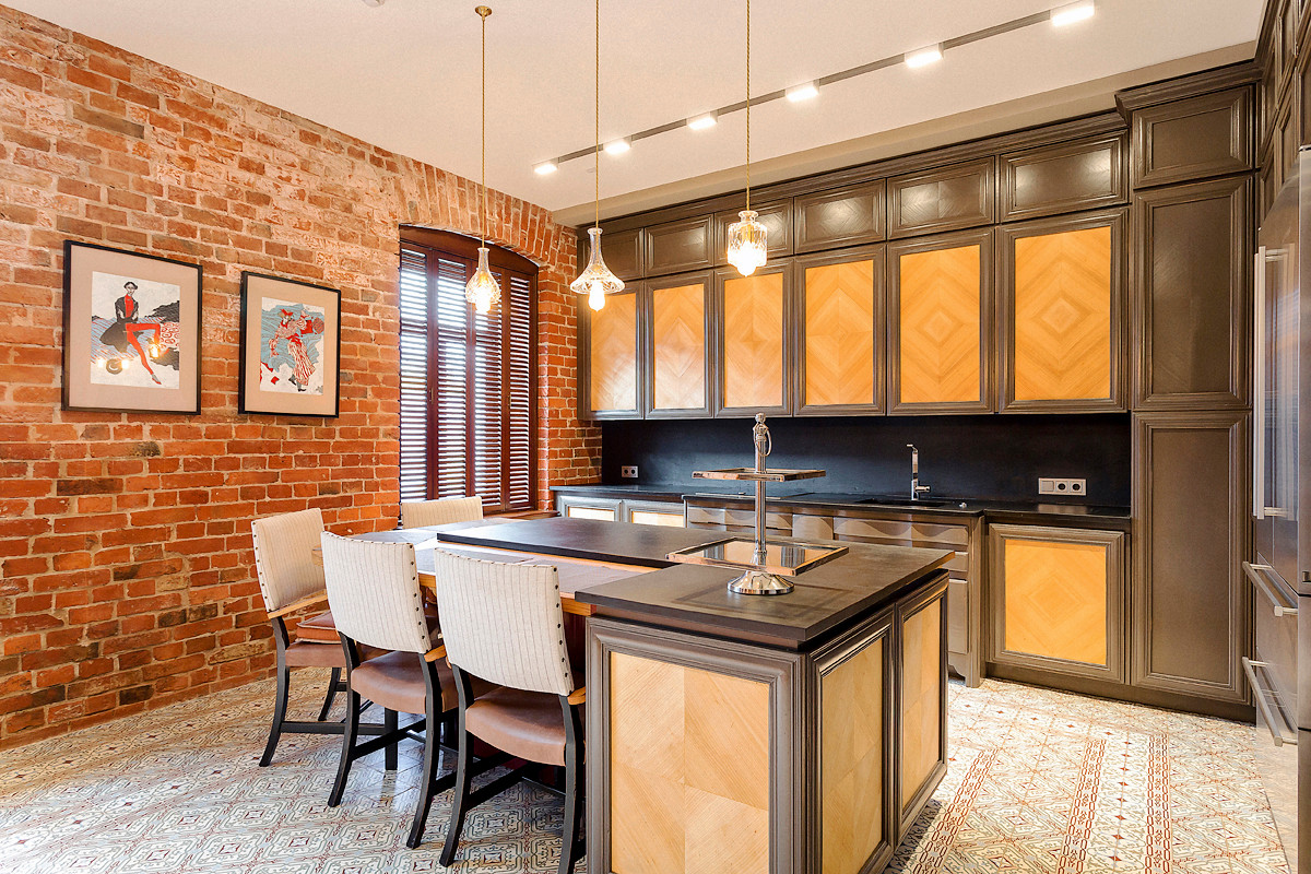 Двухуровневая квартира в Арбатских переулках