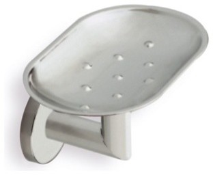 Wall Mounted Soap Dish, Satin Nickel