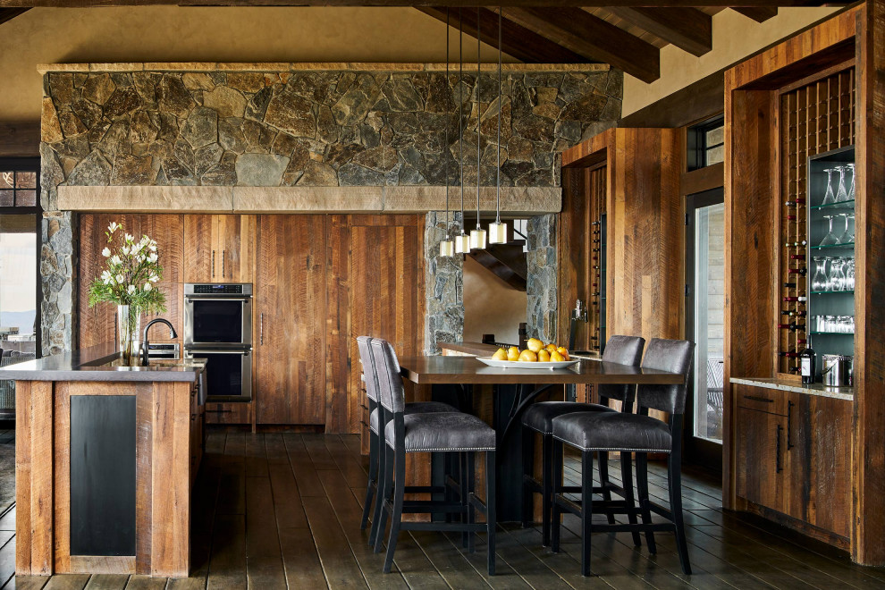 20 Mile Ranch - Rustic - Kitchen - Denver - by JSM Builders