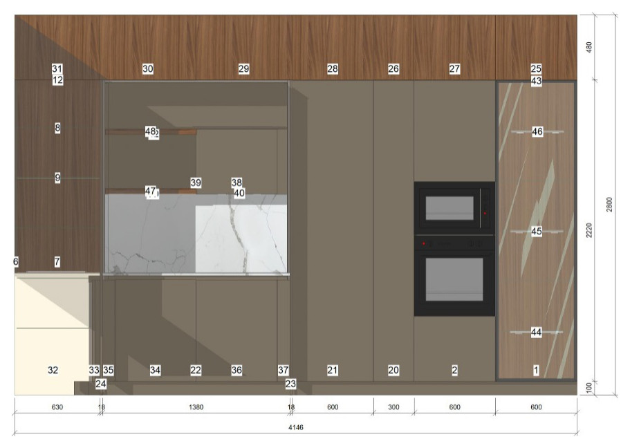 Проект кухни
