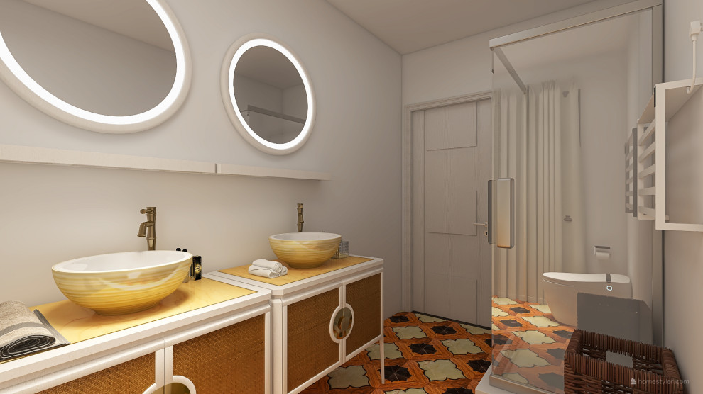 Ispirazione per una stanza da bagno moderna