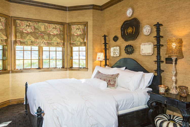 Ornate bedroom photo in Santa Barbara