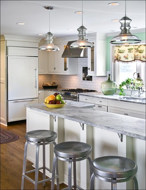 Artful Mix - Eclectic - Kitchen - Charlotte - by The Kitchen Studio, Inc