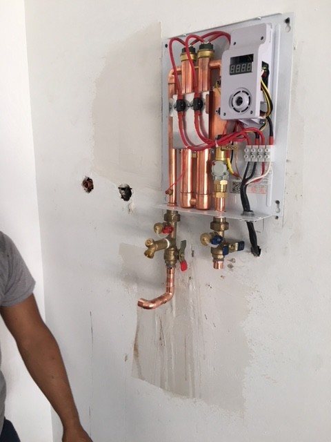Tankless water Heater Install