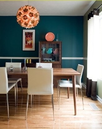 Photo of a contemporary dining room in Nashville.