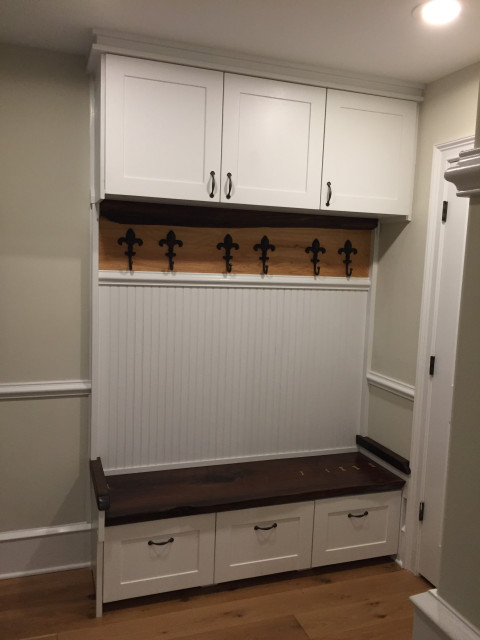 Live edge mudroom bench deals