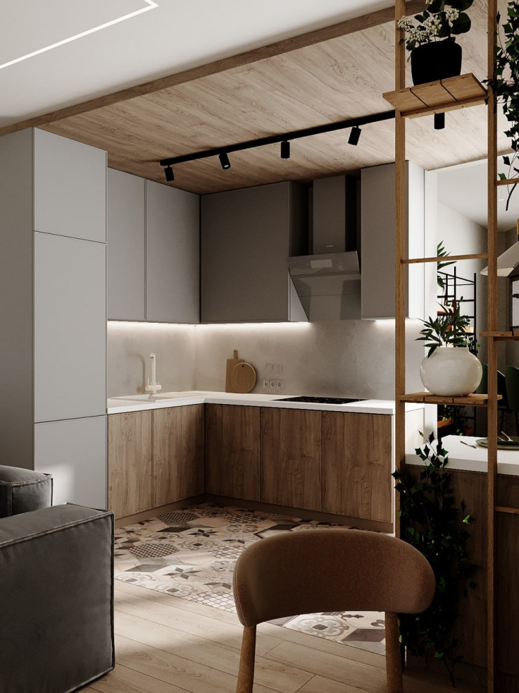 Интерьер квартиры (140 м2) в скандинавском стиле