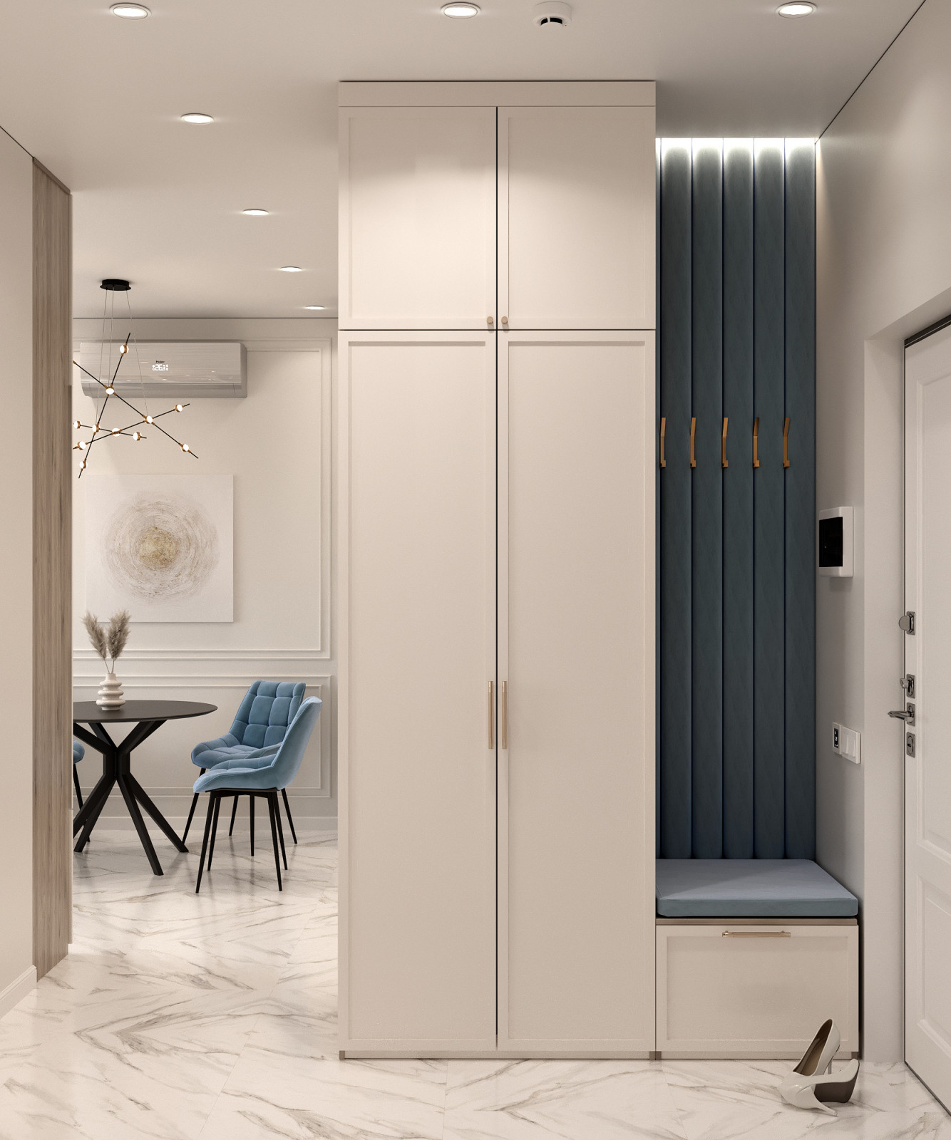 Проект квартиры для молодой девушки