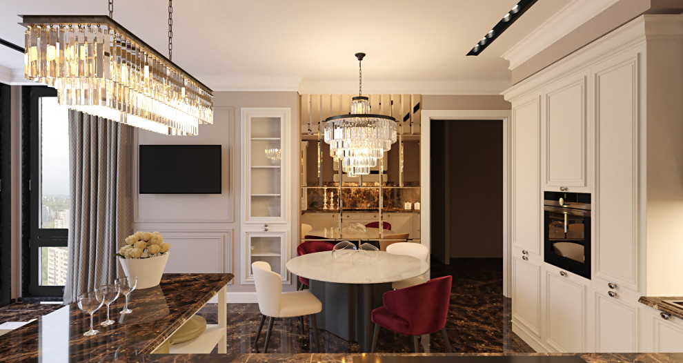 Квартира в стиле арт-деко для молодой пары